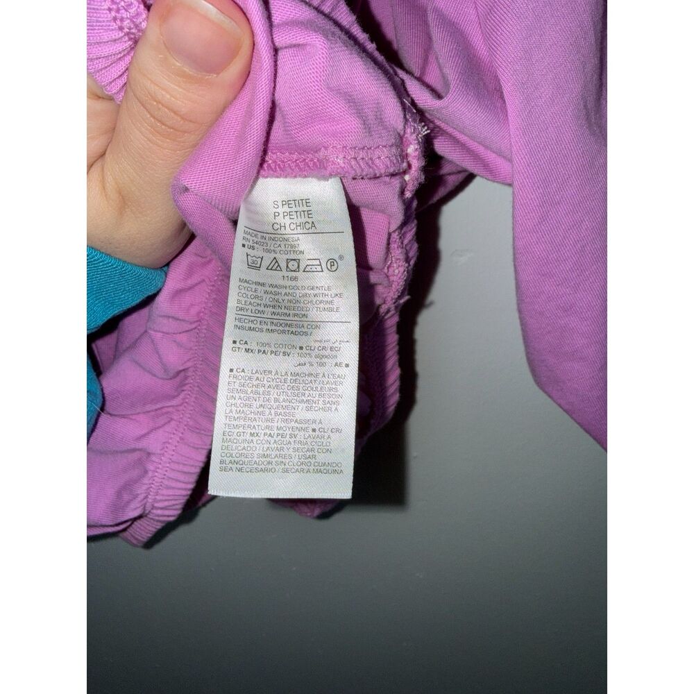 Old Navy Purple Puff Sleeve Off the Shoulder Top SP - Picture 3 of 8